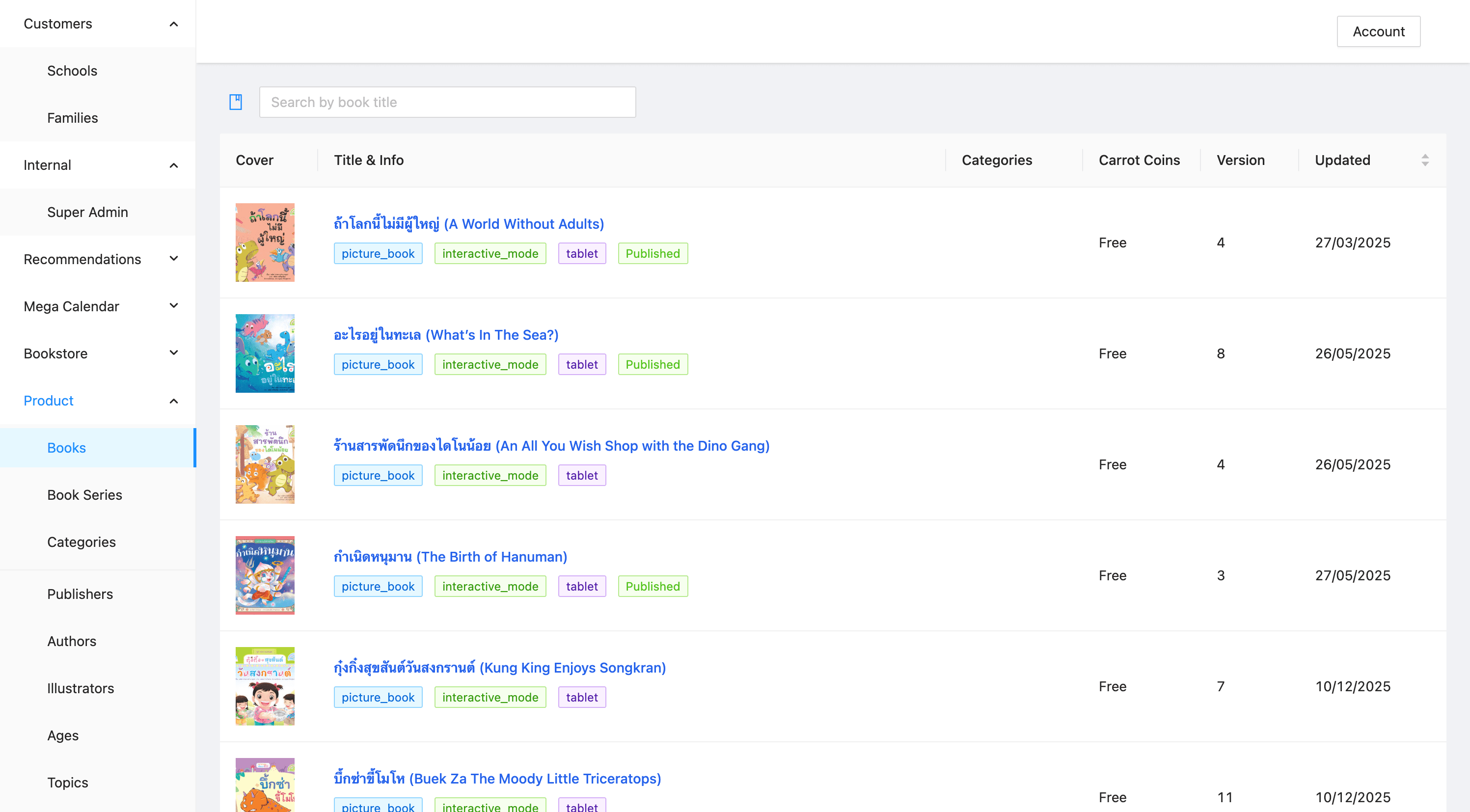 Mebooks Admin Portal